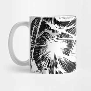 Blue Ghost- Manga Art Mug